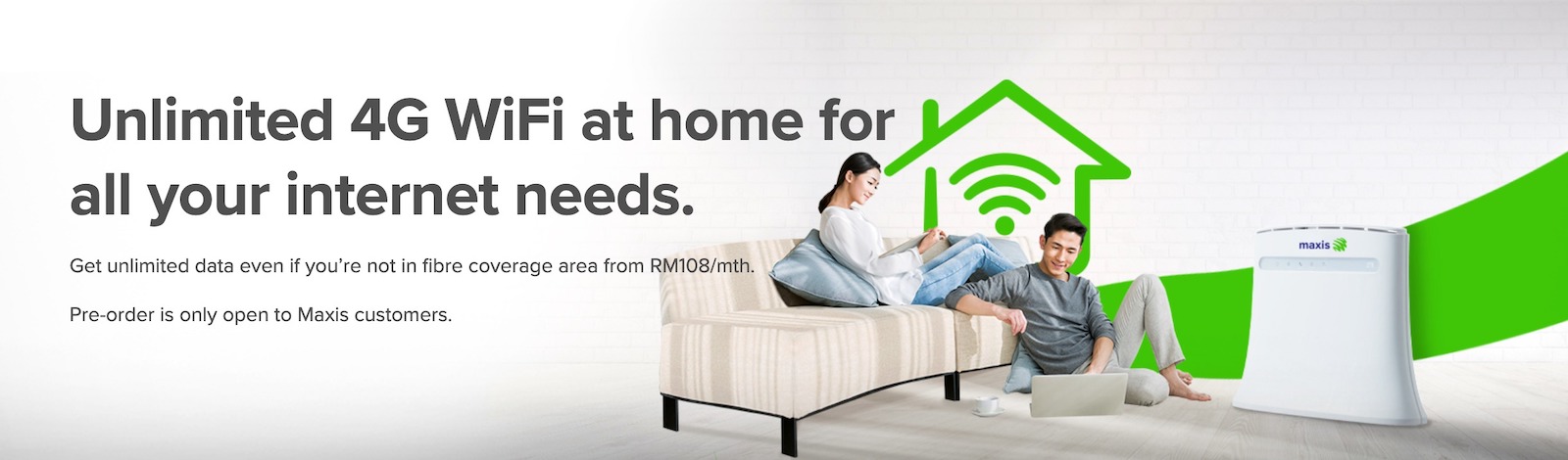 Wifi maxis 4g Maxis Home